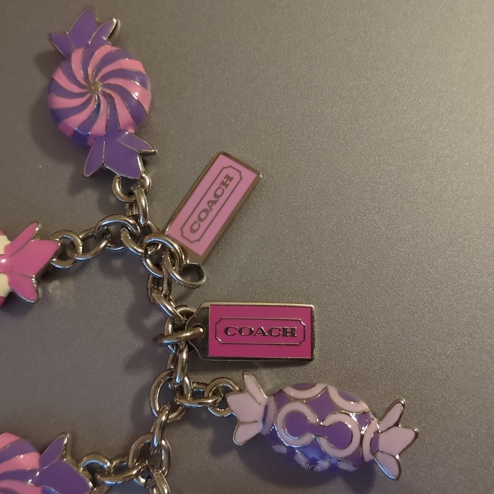 COACH Candy Keychain Purse Charm RARE - Picture 4 of 11